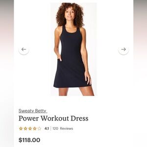 Sweaty Betty Power Workout Dress - NWT